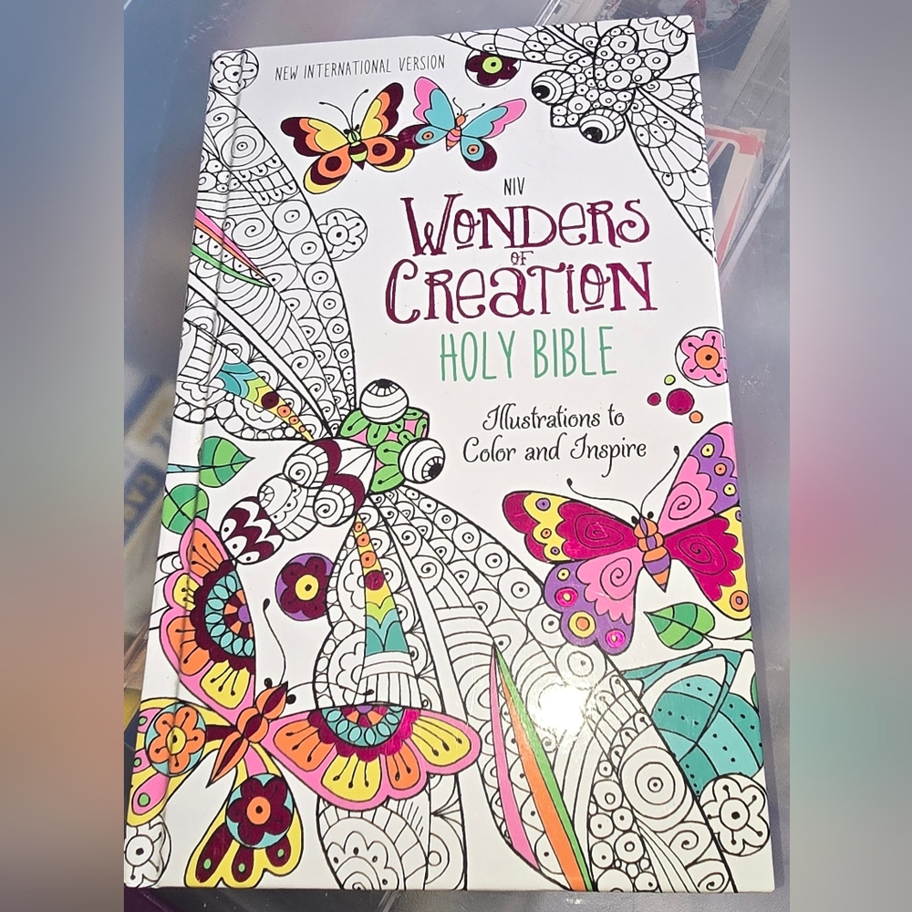 Coloring Book: Wonders of Creation Holy Bible